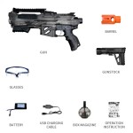 Electric Soft Bullet Gun Factory - Luminous Bullets Water Gun