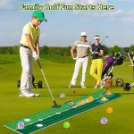 Light up Golf Set Factory - Putting Mat Indoor Outdoor Yard