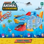 Shark Storage Set Factory - Animal Truck Sea Transportation Play