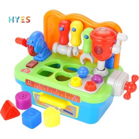 Tool Bench Toys Supplier - Multifunctional Light Sound Workbench