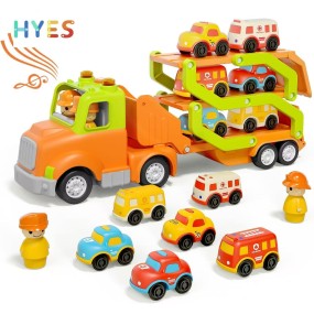 Car Carrier Truck Factory - 6 Vehicle 30in Foldable Trailer