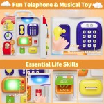 Busy Board Factory - Montessori Sensory Bilingual Learning Toy