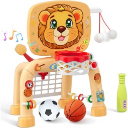 Basketball Hoop Set Factory - Tball Soccer Goal Lion Sport Toys