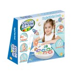 Color Magic Paint Brush Factory - Light up Coloring Painting Set