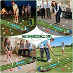 Light up Golf Set Factory - Putting Mat Indoor Outdoor Yard