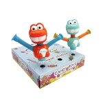 Stretching Dinosaur Candy Toys Factory - Plastic Tube 8g Hard Candy Filling