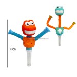 Stretching Dinosaur Candy Toys Factory - Plastic Tube 8g Hard Candy Filling