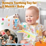 Baby Remote Control Toy Factory - Silicone Teether 3 Languages Lights