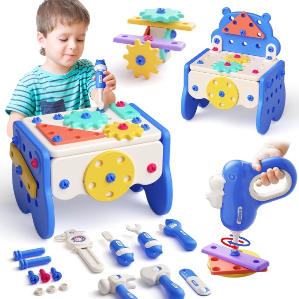 66PCS Tool Set Factory - Electronic Drill Montessori Educational