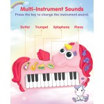 Unicorn Piano Toy Supplier - 24 Keys Keyboard Multifunctional Music