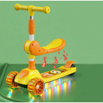 Kick Scooter Factory - PU LED Wheel Adjustable Children