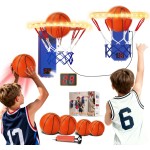 LED Basketball Hoop Supplier - 2 Pcs Mini Indoor 2 Game Mode