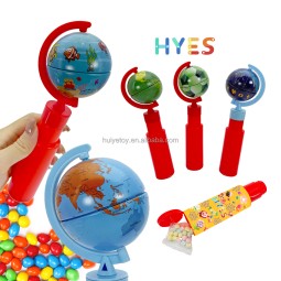 Plastic Tube Candy Container Supplier - Mini Tellurion Lollipop Holder