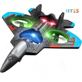 Foam RC Airplane Factory - Fighter Jet Light 360 Flip