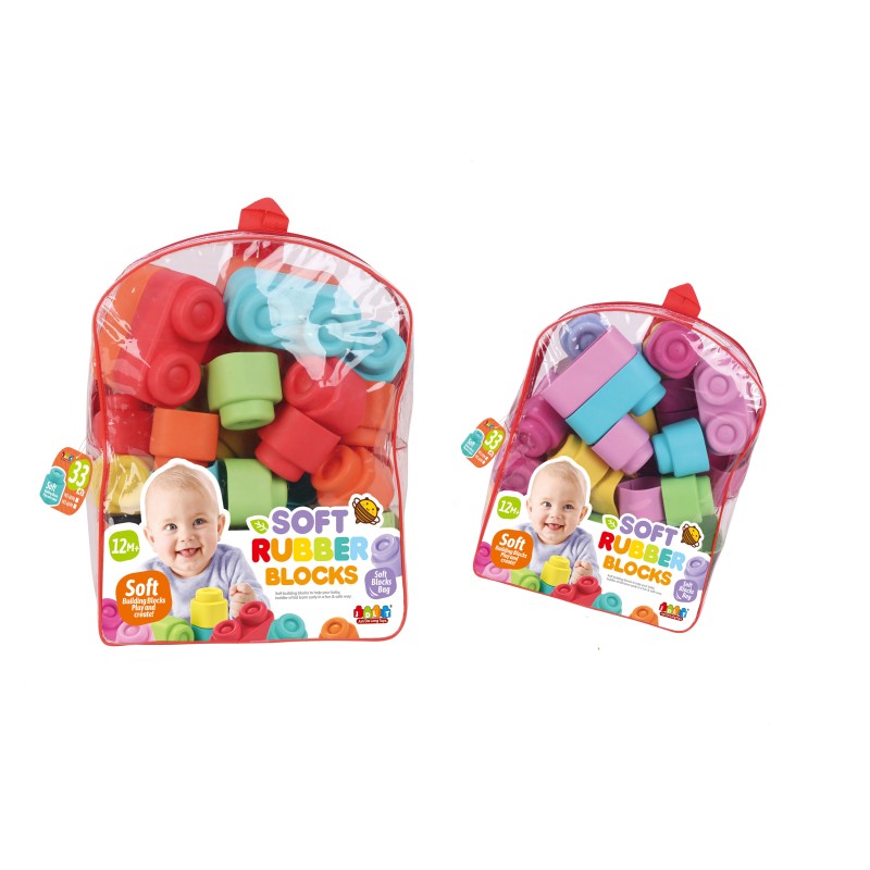 Silicone Construction Block Factory - Non-toxic Baby Building Toddler