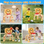 Basketball Hoop Set Factory - Tball Soccer Goal Lion Sport Toys
