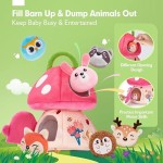 Montessori Mushroom House Supplier - Stuffed Animals Rattle Crinkle