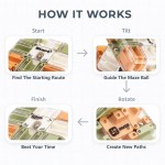 3D Puzzles Maze Cube Factory - Brain Teaser Spatial Awareness Toy