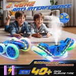 All-Terrain RC Car Supplier - 4WD Spray Stunt 360 Rotation