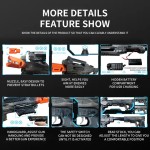 Electric Soft Bullet Gun Factory - Luminous Bullets Water Gun