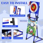 2-in-1 Axe Game Supplier - Plastic Darts 16-Piece Safe Portable