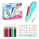 Electric Watercolor Pen Supplier - Hand-painted Washable 12 Color