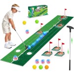 Light up Golf Set Factory - Putting Mat Indoor Outdoor Yard