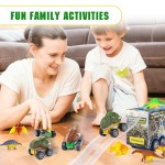 Dinosaur Transport Truck Supplier - Sounds Lights Pull Back Car