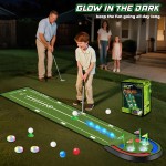 Light up Golf Play Set Supplier - Glowing Balls 2 Clubs Indoor