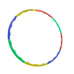 Activity Equipment Factory - 9-Piece Hoop Play Set