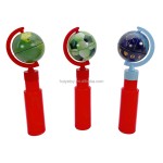 Plastic Tube Candy Container Supplier - Mini Tellurion Lollipop Holder