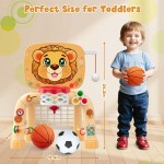 Basketball Hoop Set Factory - Tball Soccer Goal Lion Sport Toys