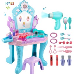 Vanity Makeup Table Factory - Magic Mirror Music Light Frozen Set