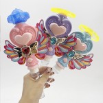 Princess Fairy Stick Toys Supplier - 2 in 1 Spinning Top Flying Disc