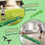 Light up Golf Set Factory - Putting Mat Indoor Outdoor Yard