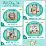 Table Game Puzzles Factory - Rotating Animal Cartoon 3D Key Chain