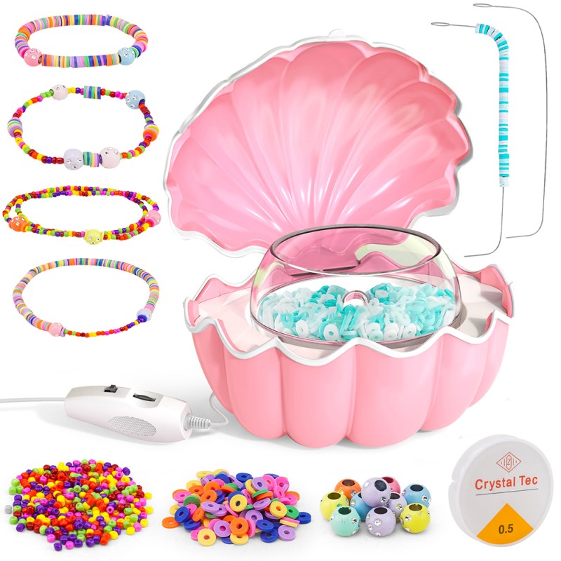 Electric Bead Spinner Supplier - DIY Jewelry Conch Design Production
