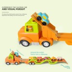 Car Carrier Truck Factory - 6 Vehicle 30in Foldable Trailer