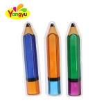 Pencil Bubble Gum Factory - Watermelon Shaped Fruity Flavor