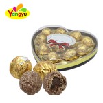 Peanut Chocolate Manufacturer - Golden Spherical Gift Box