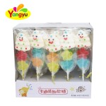 Snowman Lollipop Factory - Plastic Cartoon Chewy Gummy Flower