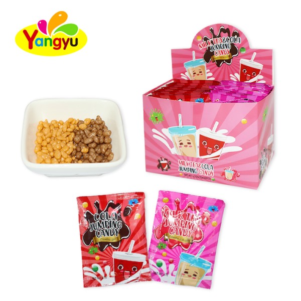 Popping Candy Supplier - Milk Tea Soda Flavor Good Taste