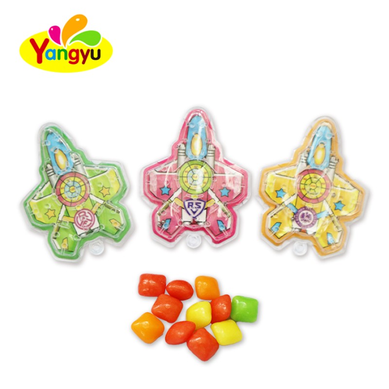 Aircraft Maze Toy Factory - with Colorful Bubble Gum Kids