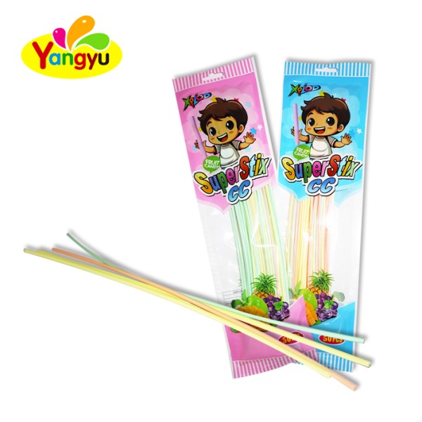 CC Stick Candy Manufacturer - Colorful Sweet Mix Fruit Long