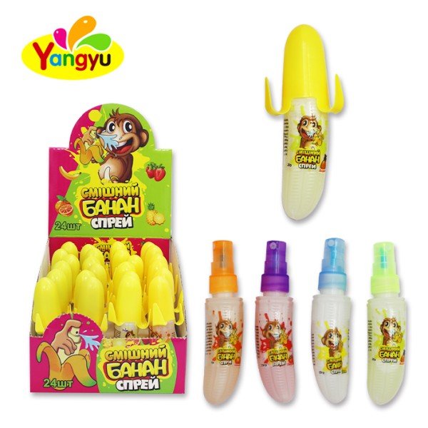 Spray Candy Manufacturer - Banana Mixed Fruit Liquid