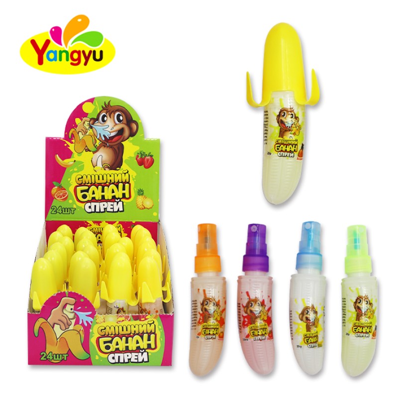 Spray Candy Manufacturer - Banana Mixed Fruit Liquid