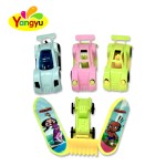 Finger Skateboard Factory - Cartoon Plastic with Whistle Candy