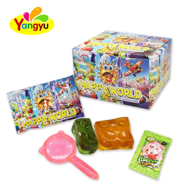 Gummy Candy Supplier - Halal with Toy Popping Candy