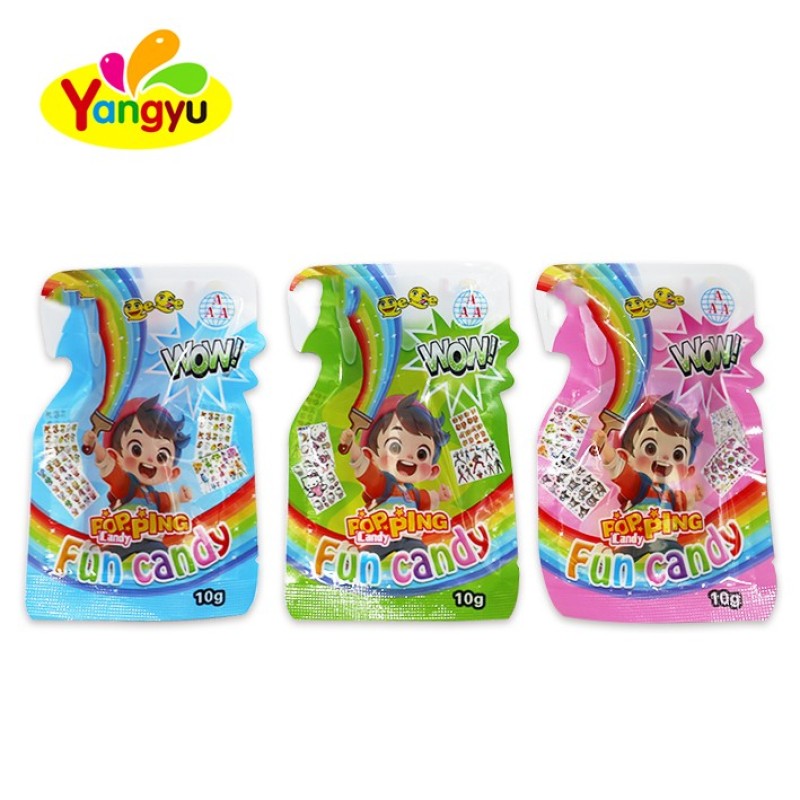 Hard Candy Manufacturer - Custom Halal Brush Lollipop Popping