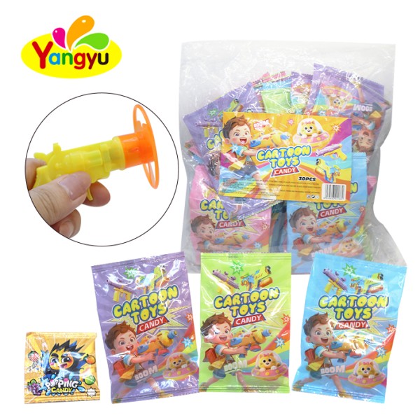 Plastic Toy Gun Manufacturer - Children with Popping Candy